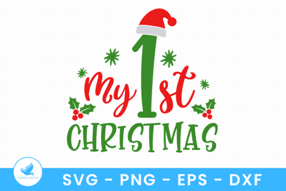 Baby’s First Holiday SVG – Christmas