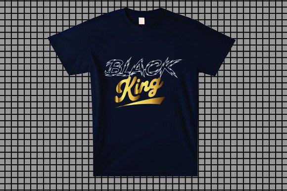 Black King T-shirt Designs