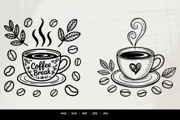 Coffee Break SVG Bundle