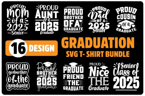 Graduation SVG Bundle 16 Designs