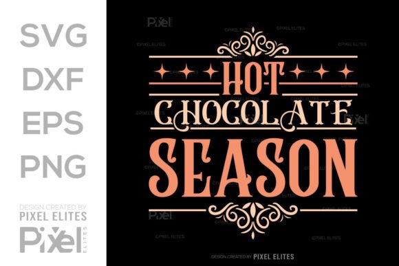 Hot Chocolate Season SVG T-shirt Design
