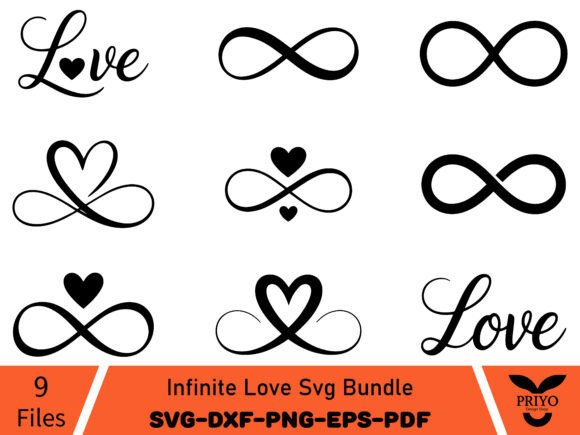 Infinite Love SVG Bundle