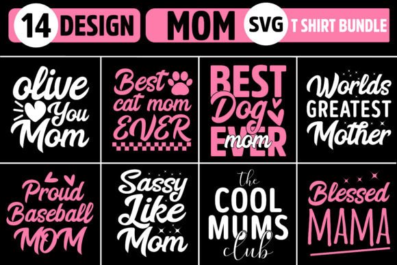 Mother Love SVG Bundle 14 Designs