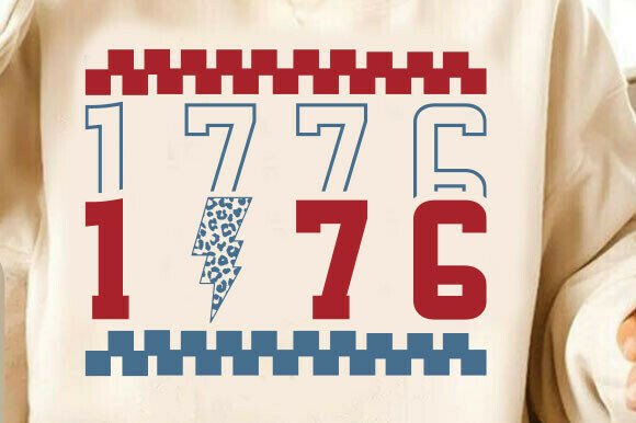 Retro 1776 USA SVG