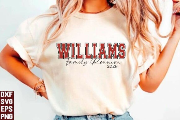 Williams Family Reunion 2026 SVG PNG